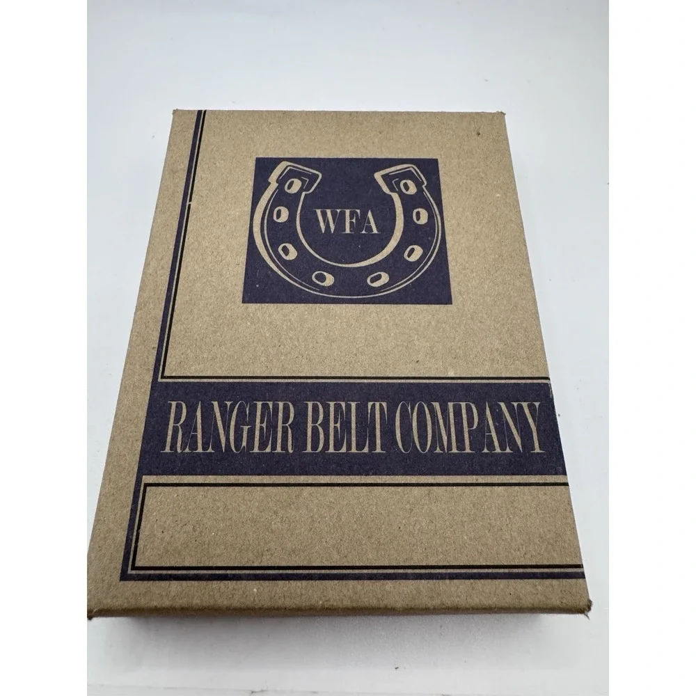 Ranger Belt Company Mens Brown Pebble Grain Leather‎ Trifold Wallet IWR-7T NEW